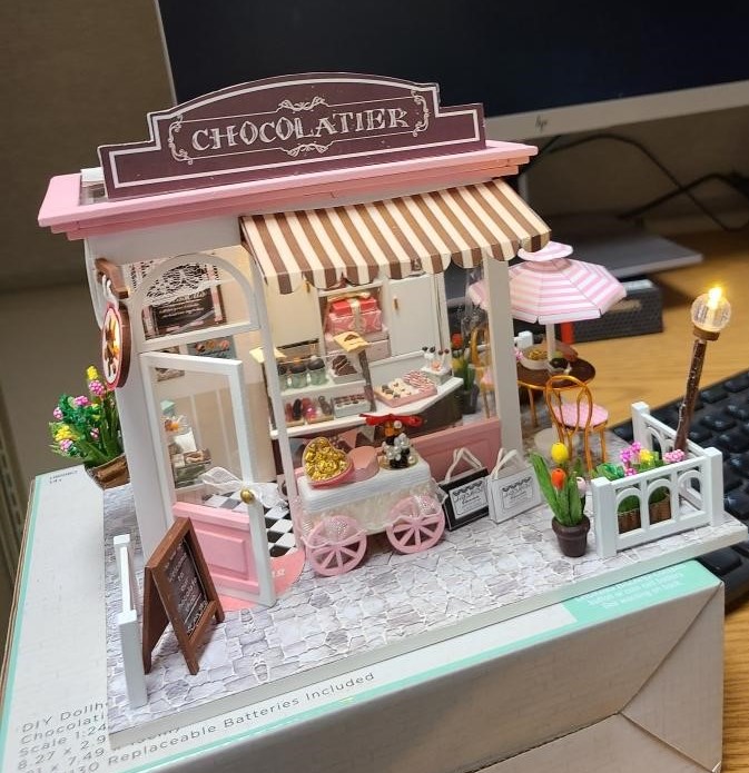 A chocolatier’s shop