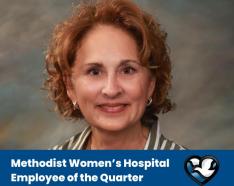 Mary Seger Barker is Methodist Women's Hospital's Employee of the Quarter