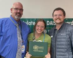 Image for post: Methodist Fremont Health Nurse Kaylie Schmid Honored With The DAISY Award 