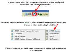 Image for post: Reminder: How to Access Lawson & Employee Self Service