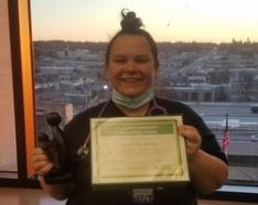 Image for post: Methodist Hospital Short Stay Unit Nurse Gabby Oehm Honored With The DAISY Award