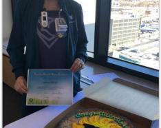 Image for post: Jenna Beran Honored With Shine Award for Nursing Assistants
