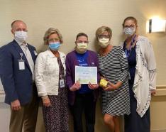 Image for post: Jenn Graff Honored With Shine Award for Nursing Assistants