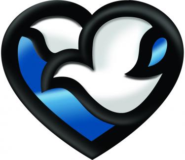 Heart and dove image