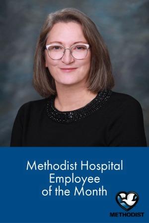 Julie Kuchta, Methodist Hospital Employee of the Month