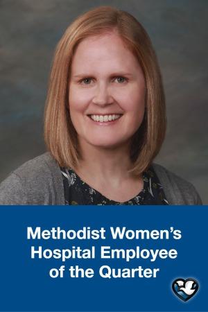 Methodist Women's Hospital Employee of the Quarter Beth Kaplan