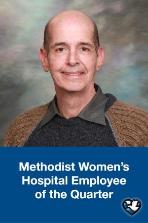 Aaron Parsons Methodist Women's Hospital Employee of the Quarter