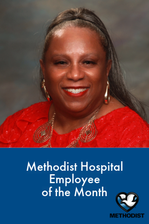 Linda Moore Methodist Hospital employee of the month