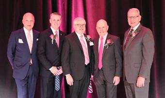 Image for post: Dr. James Reilly Honored as a Pink Tie Guy