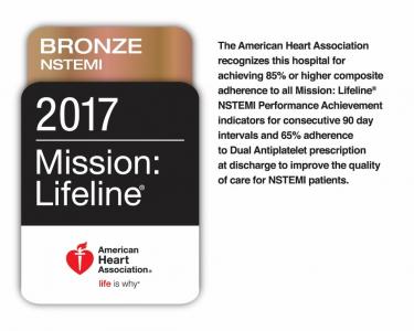 Image for post: Methodist Hospital Receives AHA Mission: Lifeline Bronze Award
