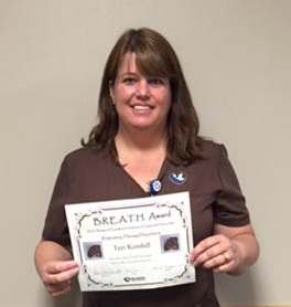 Image for post: BREATH Award Winner: Teri Kendall, RRT