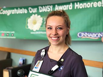 Image for post: Megan Nachreiner, BSN, RN, Is February's DAISY Award Recipient