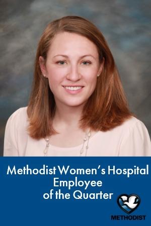 Image for post: Kristin McNaughton - Methodist Women's Hospital Employee of the Quarter