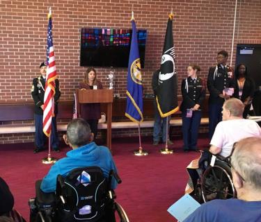 Image for post: Methodist Hospice Holds Veterans Day Pinning Ceremony