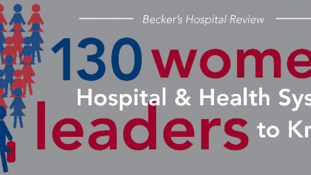 Image for post: Sue Korth Makes Becker's Hospital Review List of 130 Top Women Leaders