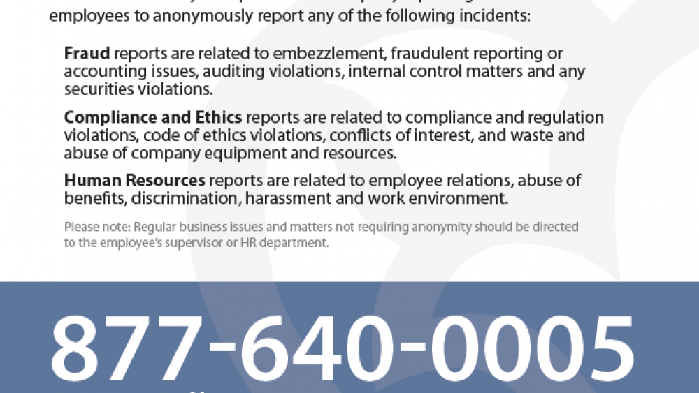 Image for post: Compliance Reporting & Our Code of Conduct