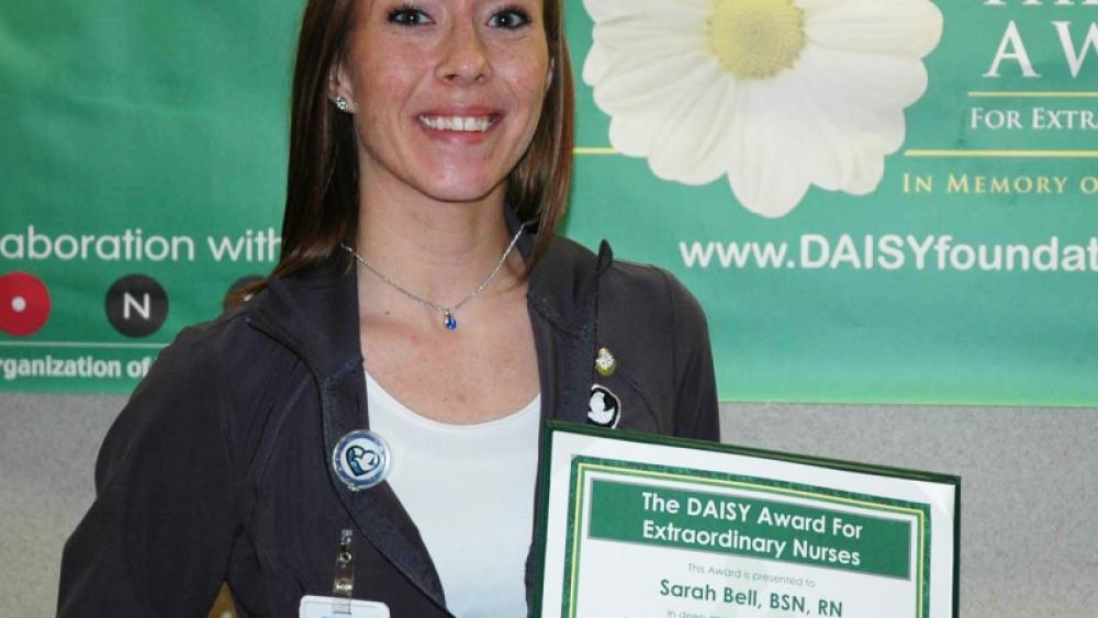Image for post: Sarah Bell Is January DAISY Award Winner