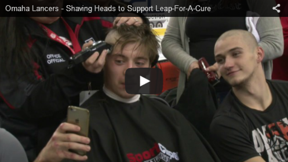 Image for post: Video Blog: Omaha Lancers & MHS Raise $15K+ to Support Leap-for-a-Cure 
