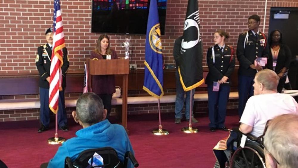 Image for post: Methodist Hospice Holds Veterans Day Pinning Ceremony