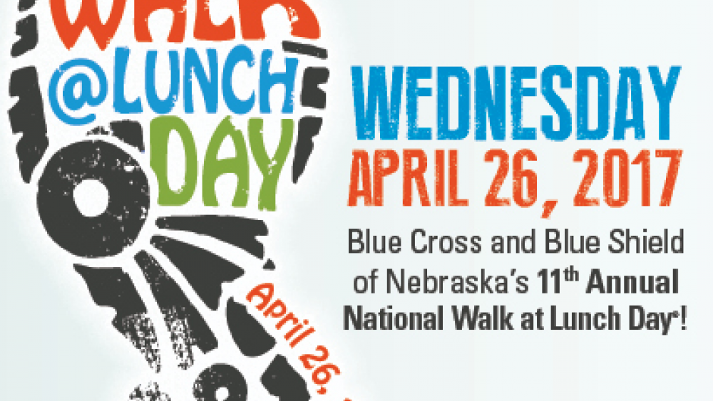 Image for post: Join in National Walk@Lunch Day: April 26