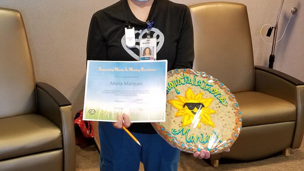 Image for post: Maria Marquez Honored With Shine Award for Nursing Assistants