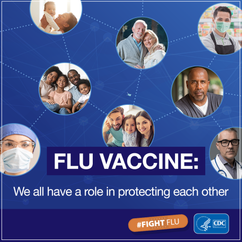 Fight flu graphic
