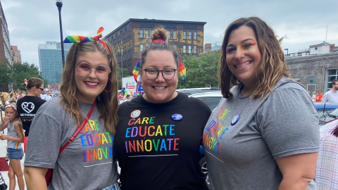 Photo of Methodist Health System Employees at Omaha Pride