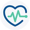 cardiac care cardiology service line logo icon
